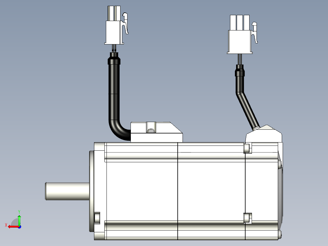 松下电机-MATSUSHITA_MSMF022L1D2后视图