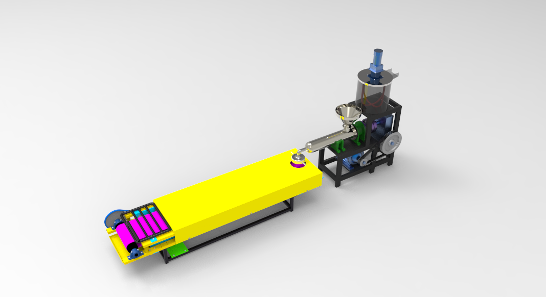 制作新鲜面条机