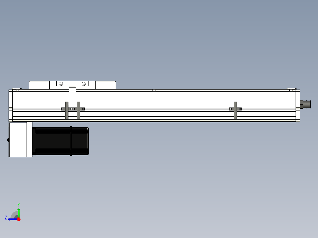 Toyo东佑达直线模组-ECH14-350-BM-400W右视图