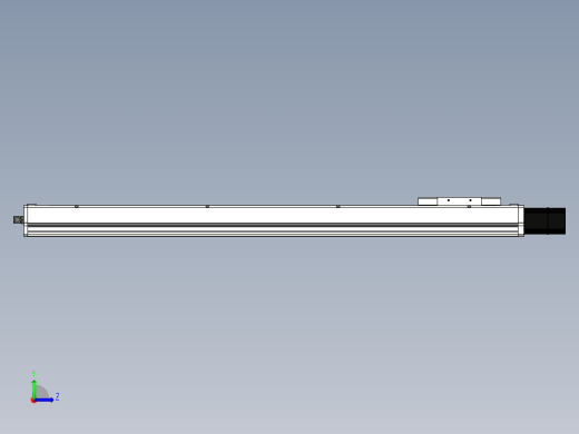 Toyo东佑达直线模组-ECH14-850-BC-200W左视缩略图