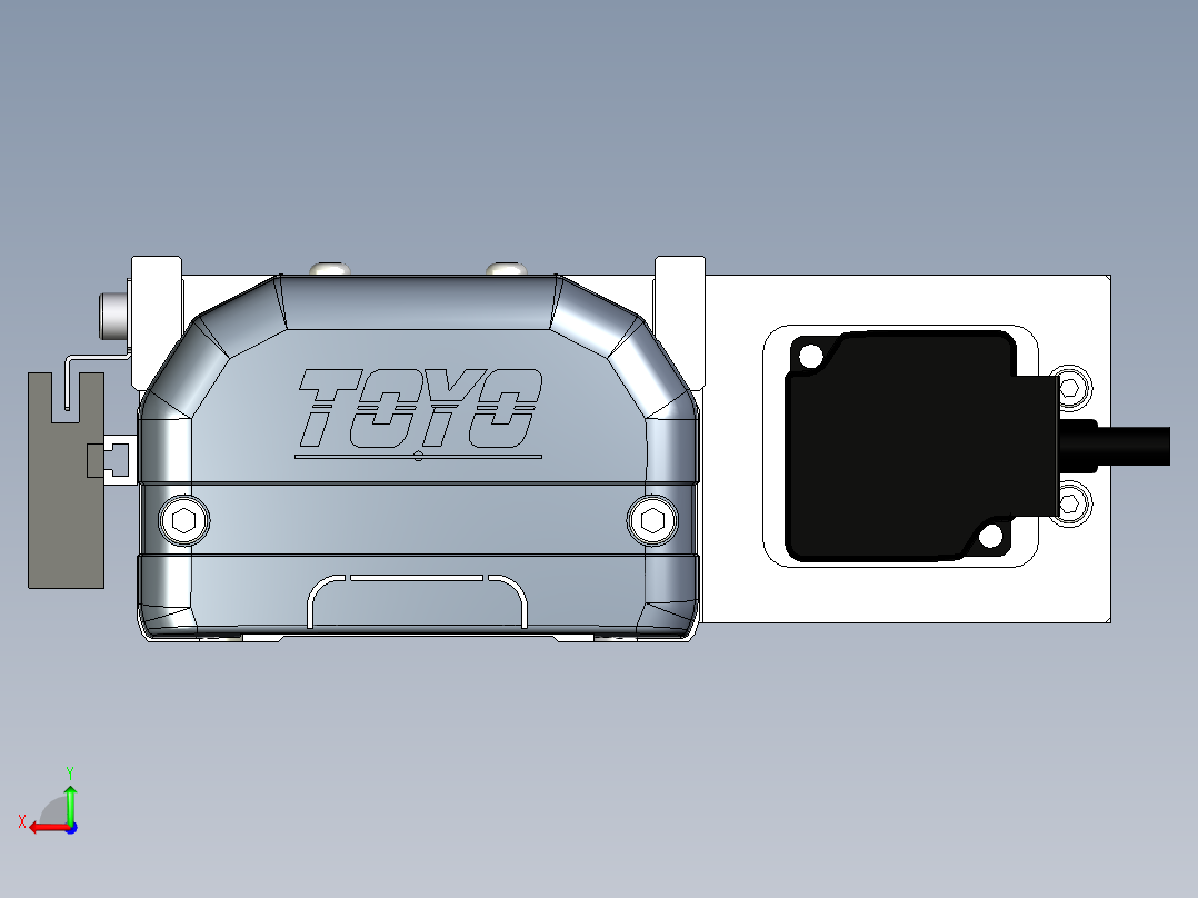 Toyo东佑达直线模组-ETH12-100-BR-100W后视图