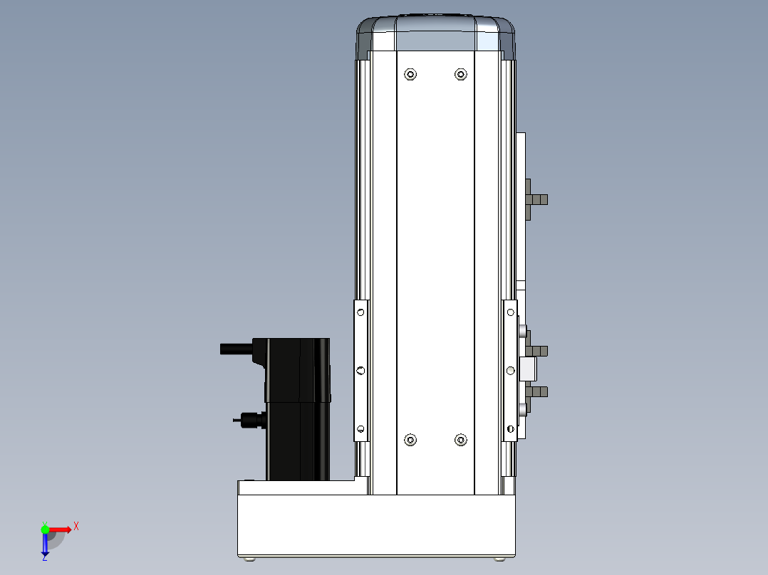 Toyo东佑达直线模组-ETH12-100-BR-100W俯视图