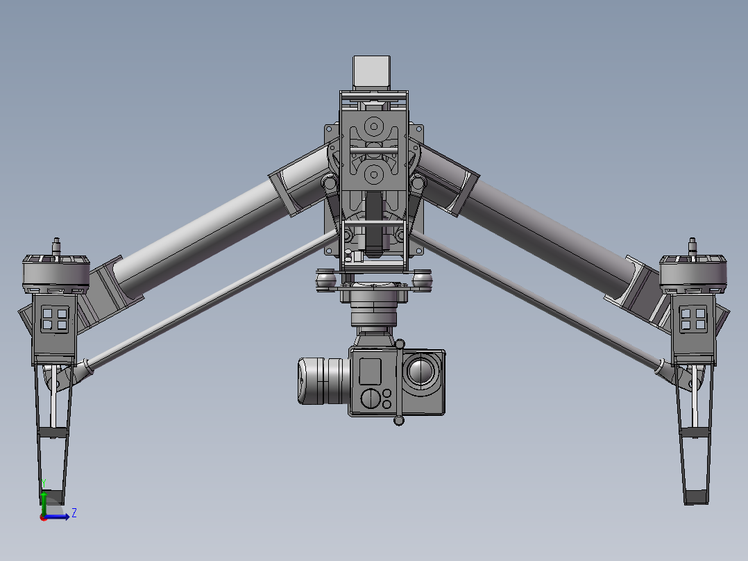 B37-无人机模型左视图