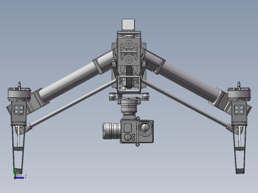B37-无人机模型左视缩略图