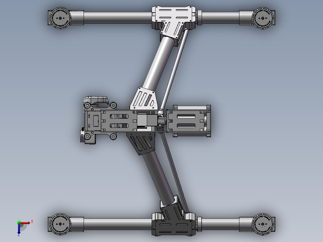 B37-无人机模型俯视图