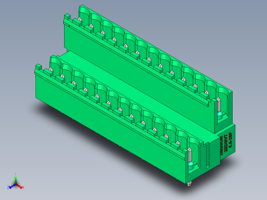 DEGSON 2EDG 系列 5.0mm 可插拔接线端子组-2EDGVT-5.0-26P-14-00AH