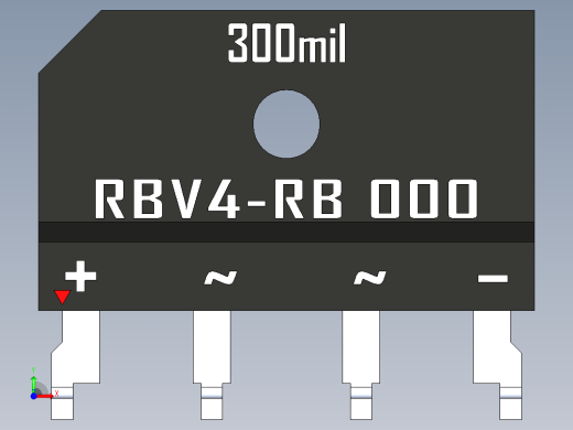 桥式整流器-RBV4-RB前视缩略图