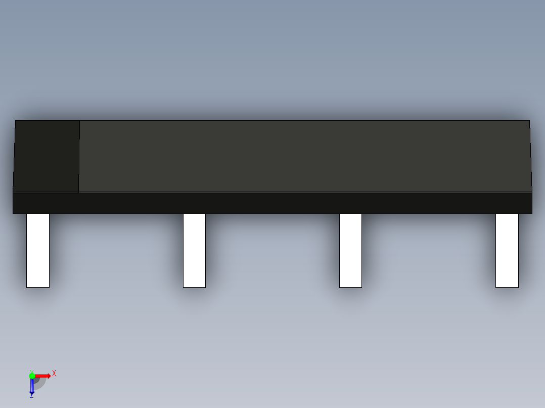 桥式整流器-RBV4-RB俯视图