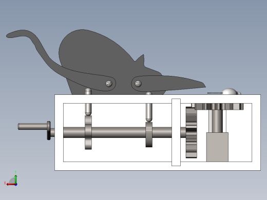 猫捉老鼠后视缩略图