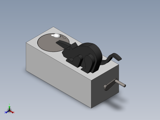 猫捉老鼠正等轴测缩略图