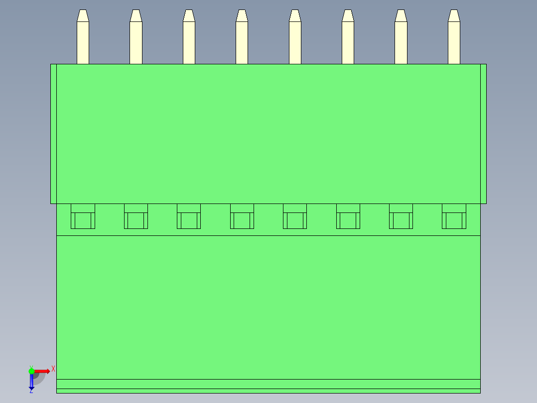 15EDG-3.5-8P(V-Hhb)俯视图