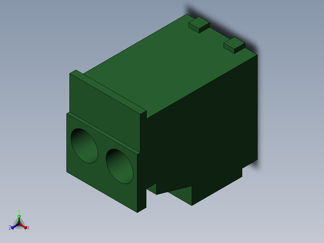 15EDGKA-3.5正等轴测图