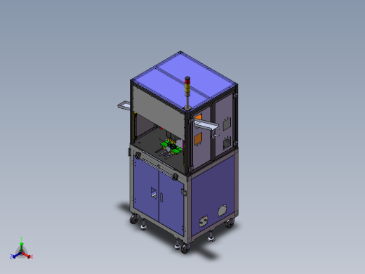 头焊接机正等轴测缩略图
