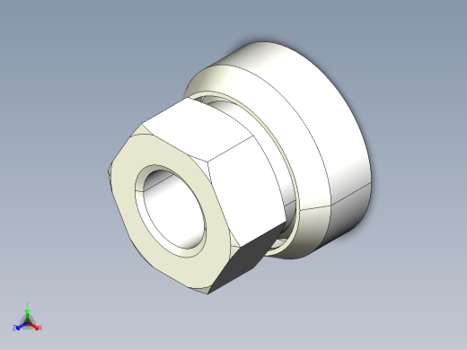 螺帽(附球面座)2308-3D多系列多零件图纸模型