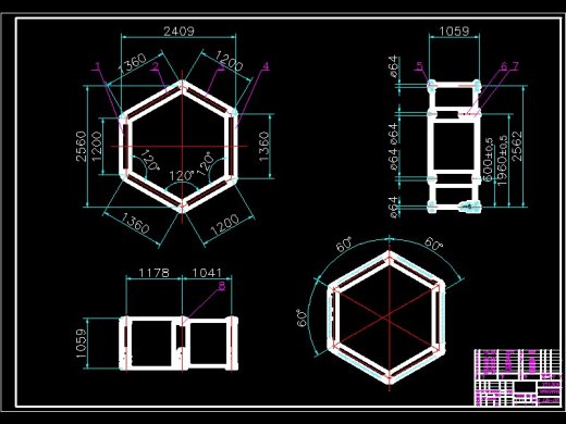 Q188-大型六边形滚动机构的设计与研究【三维SolidWorks】缩略图
