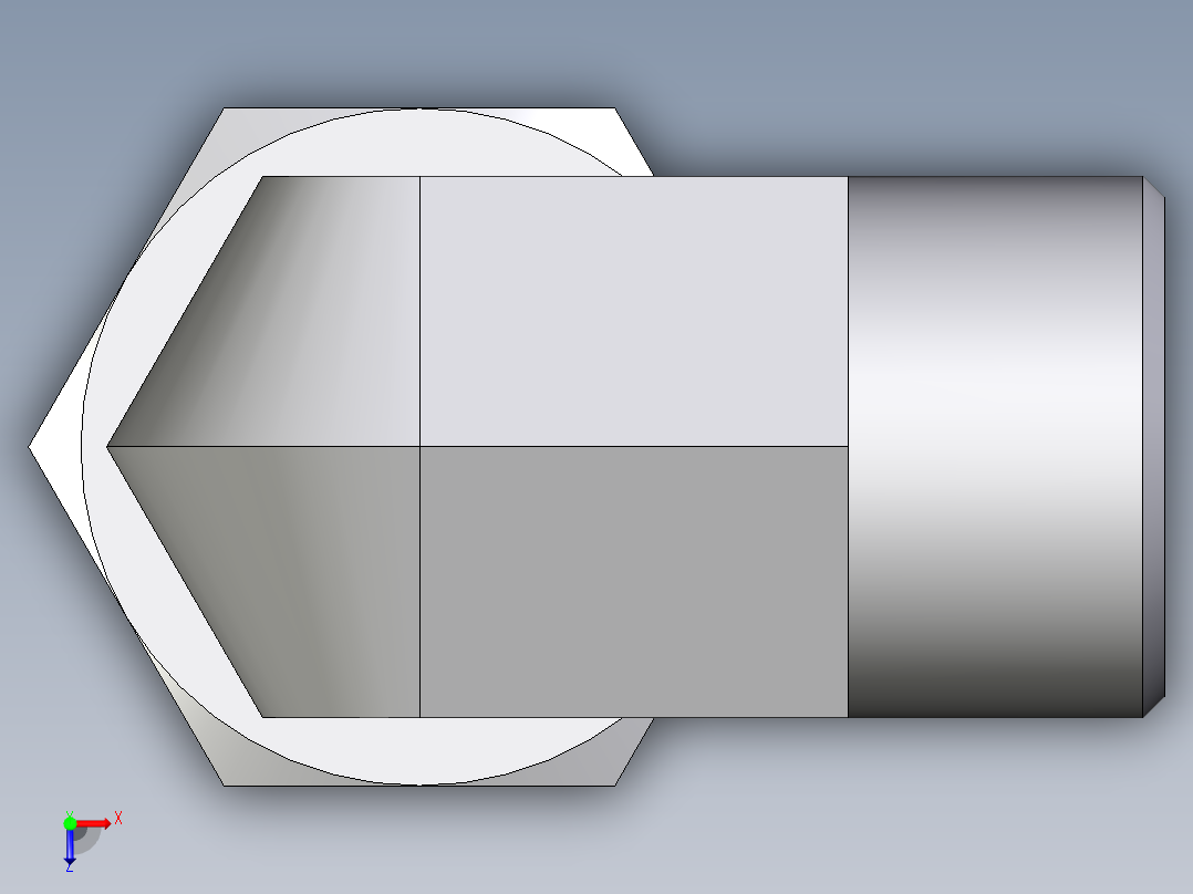 卡套式工业通用硬管接头EO_Swivel_nut_elbow_EW16SOMD71俯视图