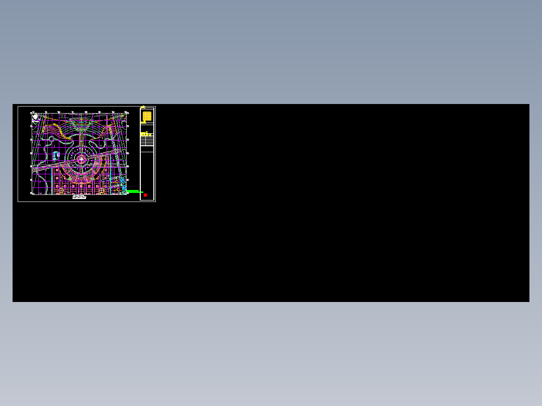 控制室平面布置图