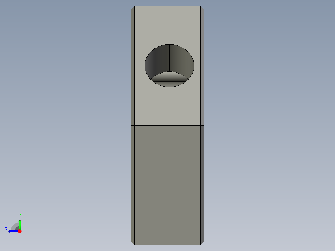 HCK旋钮扳手--igs右视图