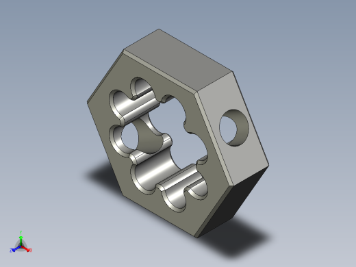 HCK旋钮扳手--igs正等轴测缩略图