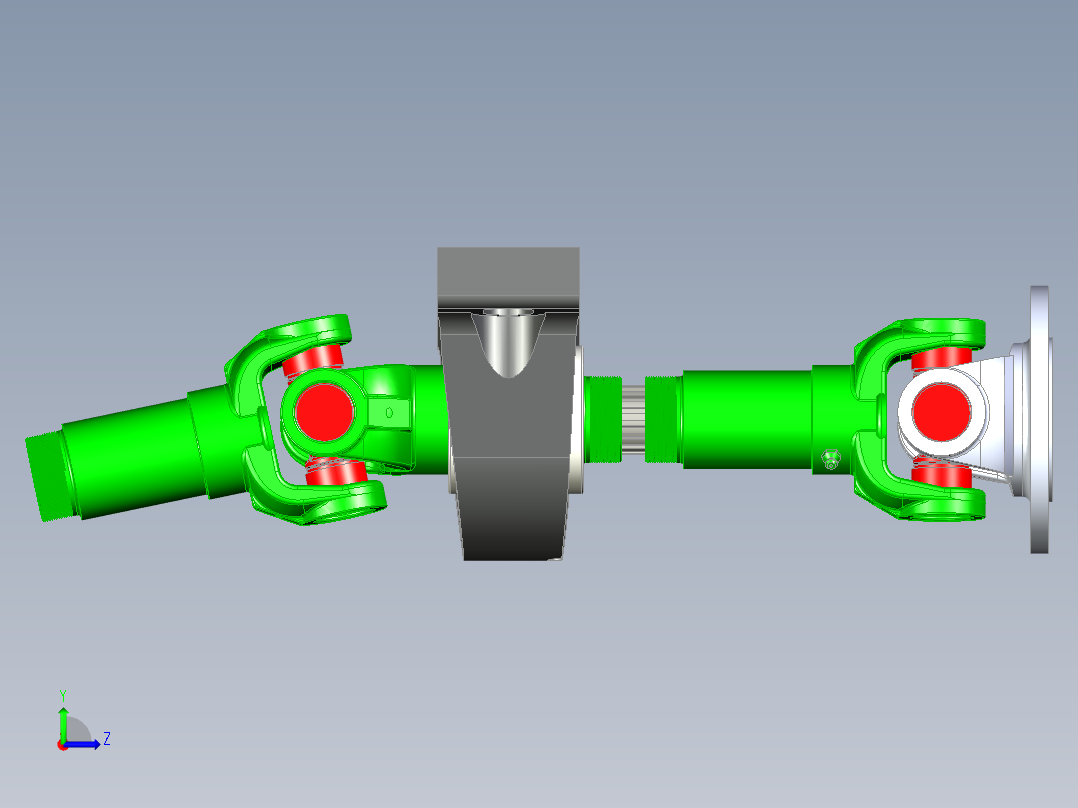 万向接头左视图