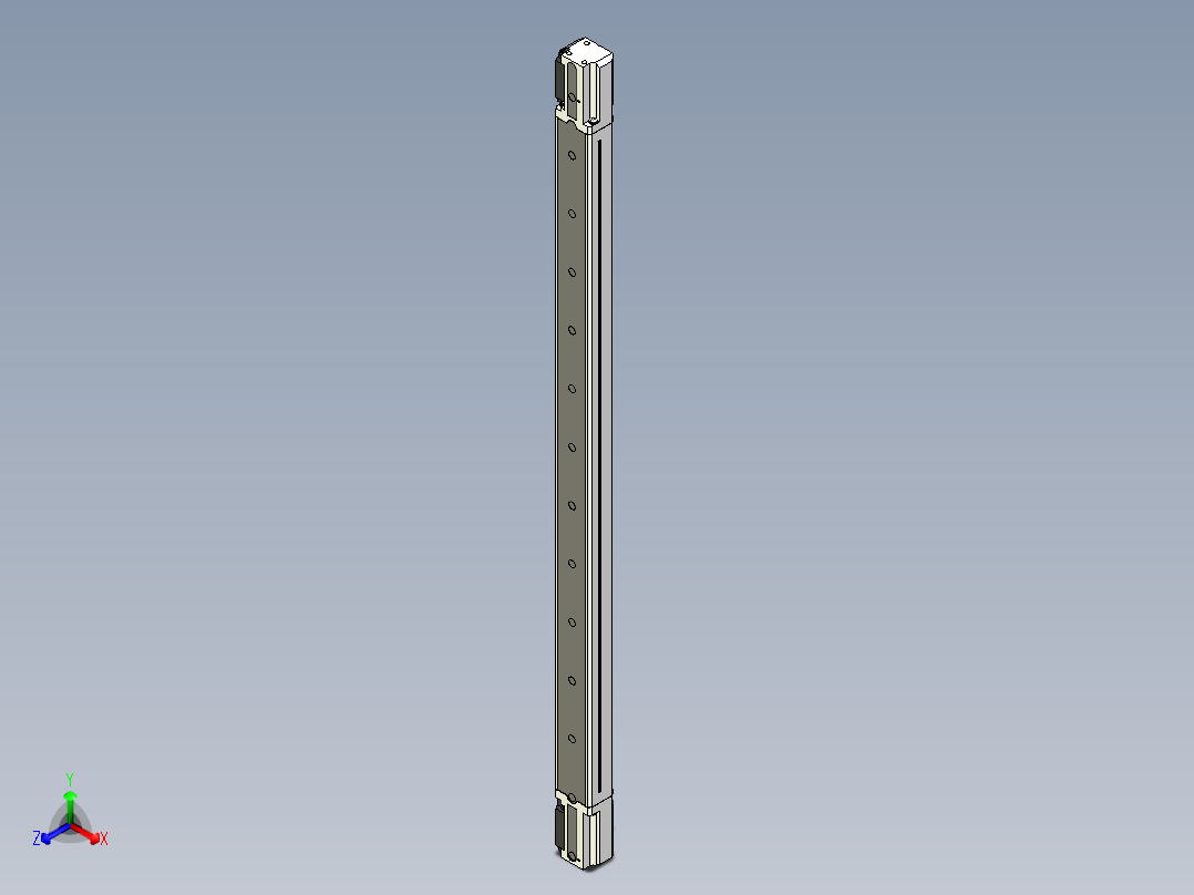 基恩士SL-V14L_R_kc图纸模型主视图