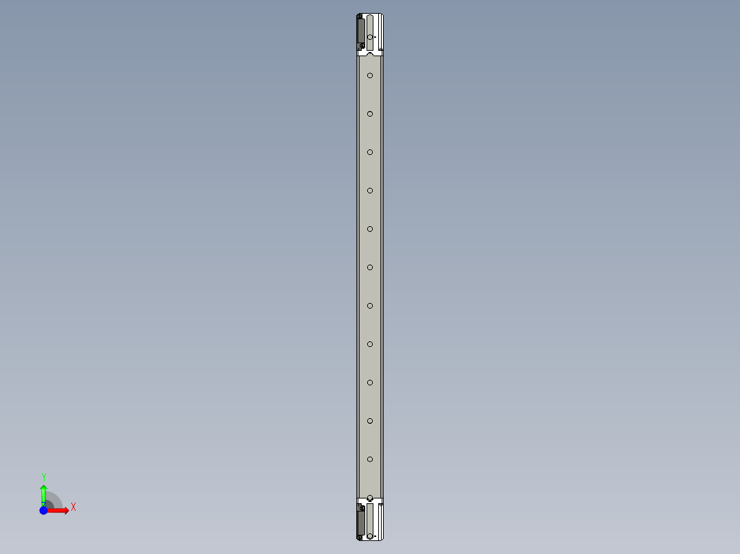 基恩士SL-V14L_R_kc图纸模型前视图