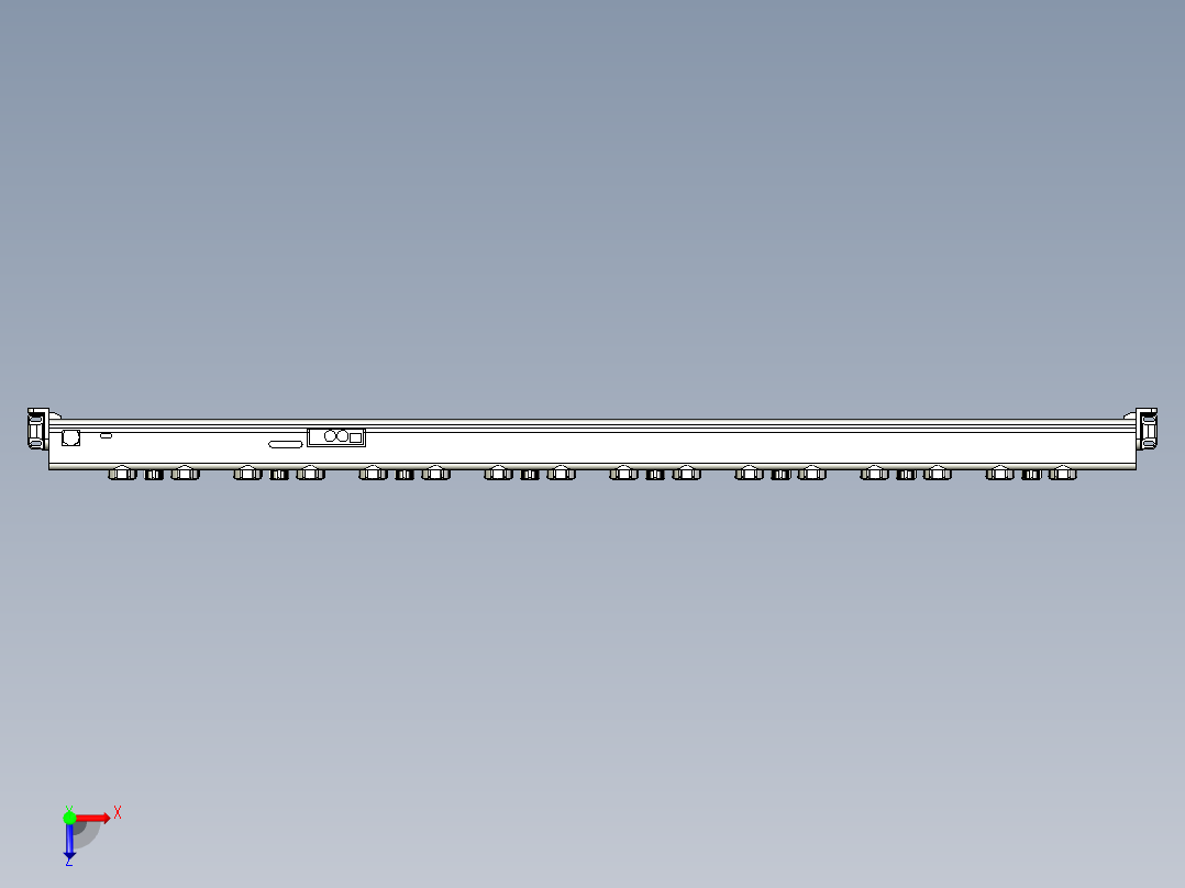基恩士SJ-H108_kc图纸模型俯视图