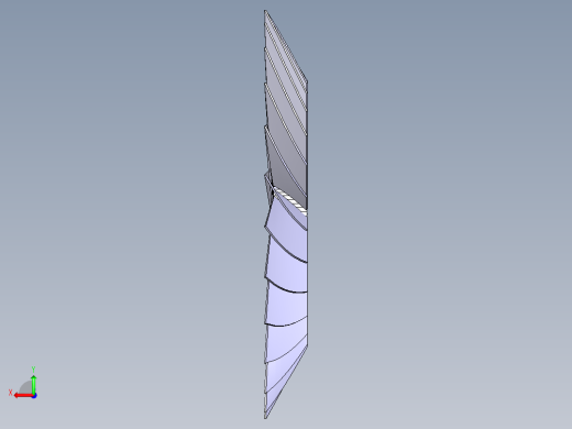 涡轮 叶片 涡扇 (28)后视缩略图