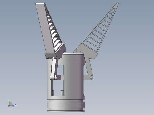 手指夹持设备左视缩略图