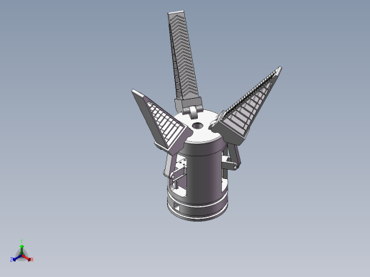 手指夹持设备正等轴测缩略图