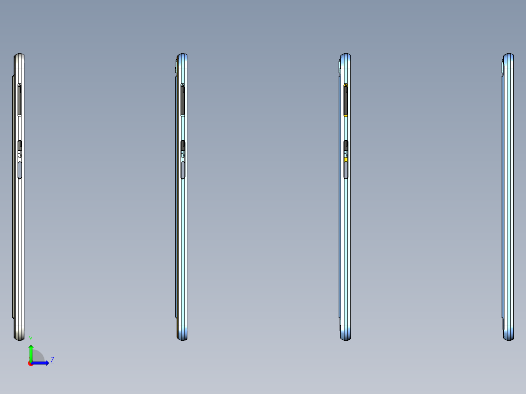 R3-笔记本CNC工装夹具三维模型CNC5-8-GXT-2015-12-26左视图