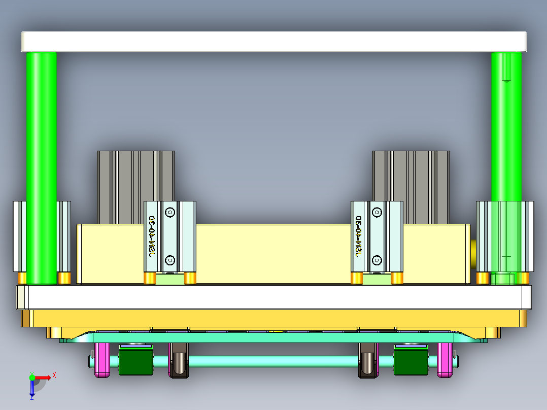 APP20-lcd-cover-al-CNC3笔记本CNC工装夹具三维模型-1110俯视图