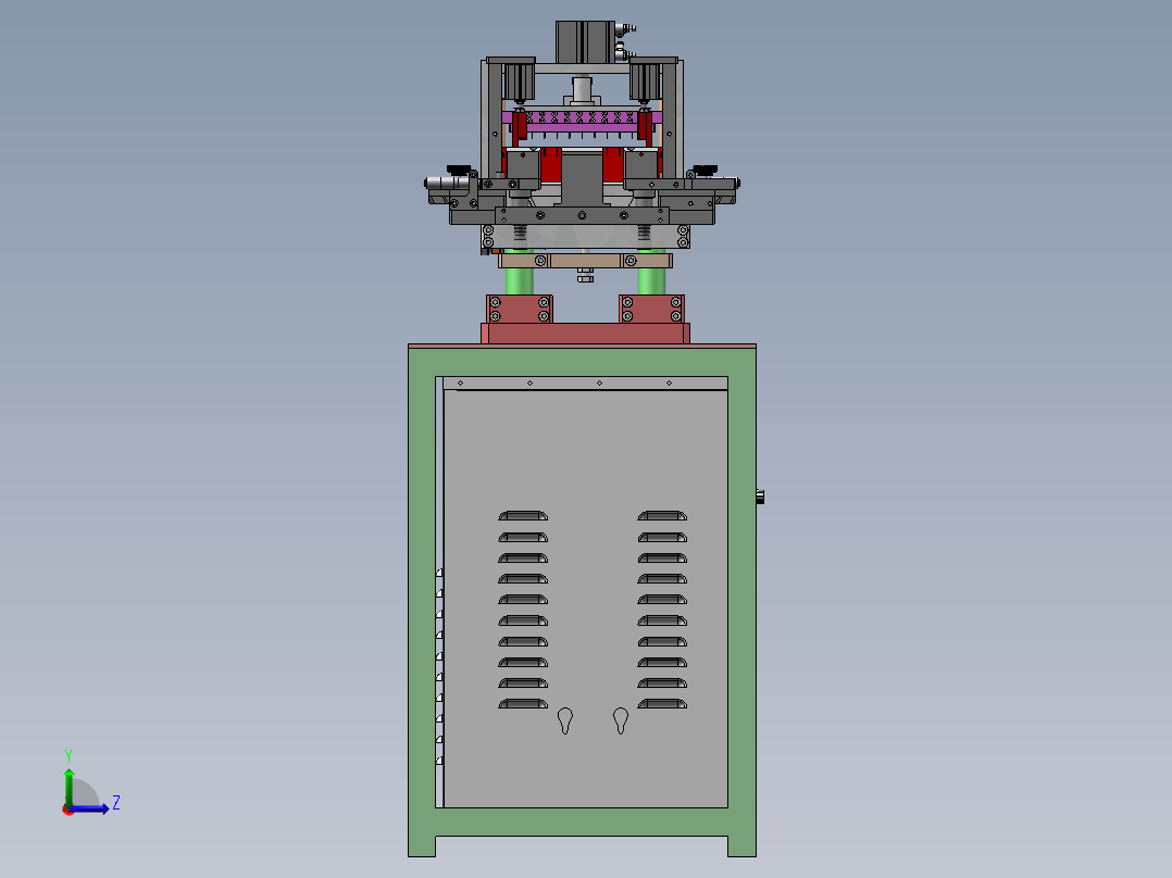 多功能切割机sw18可编辑左视图