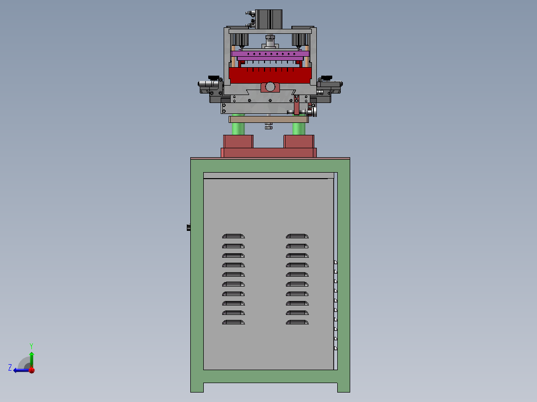 多功能切割机sw18可编辑右视图