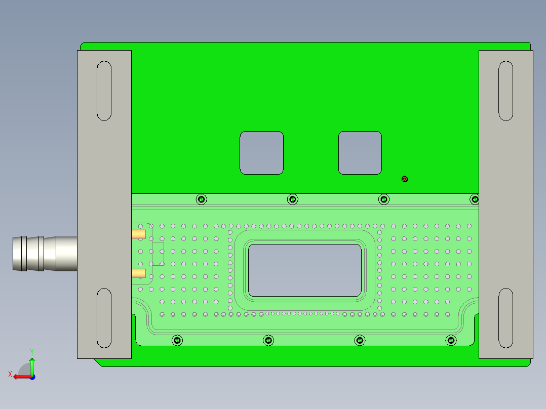 X7400-C笔记本CNC工装夹具三维模型-CNC2铣TP高光-201027后视图