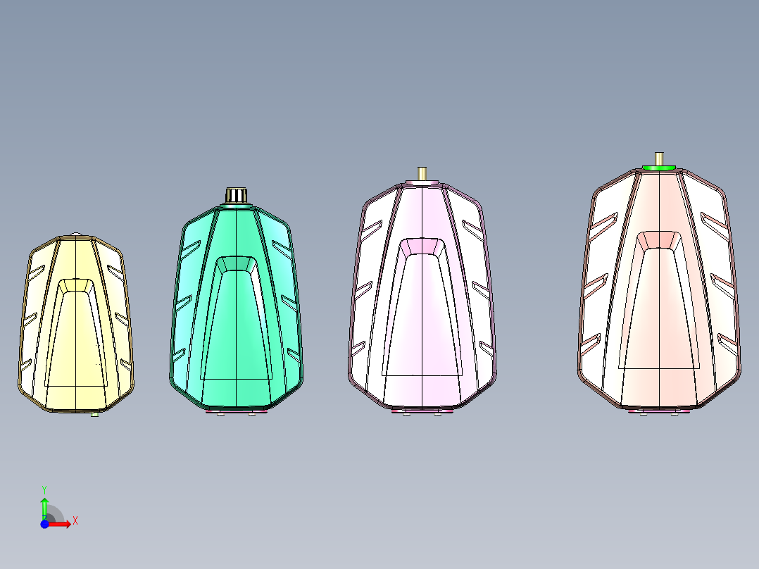 鱼缸抽水泵前视图