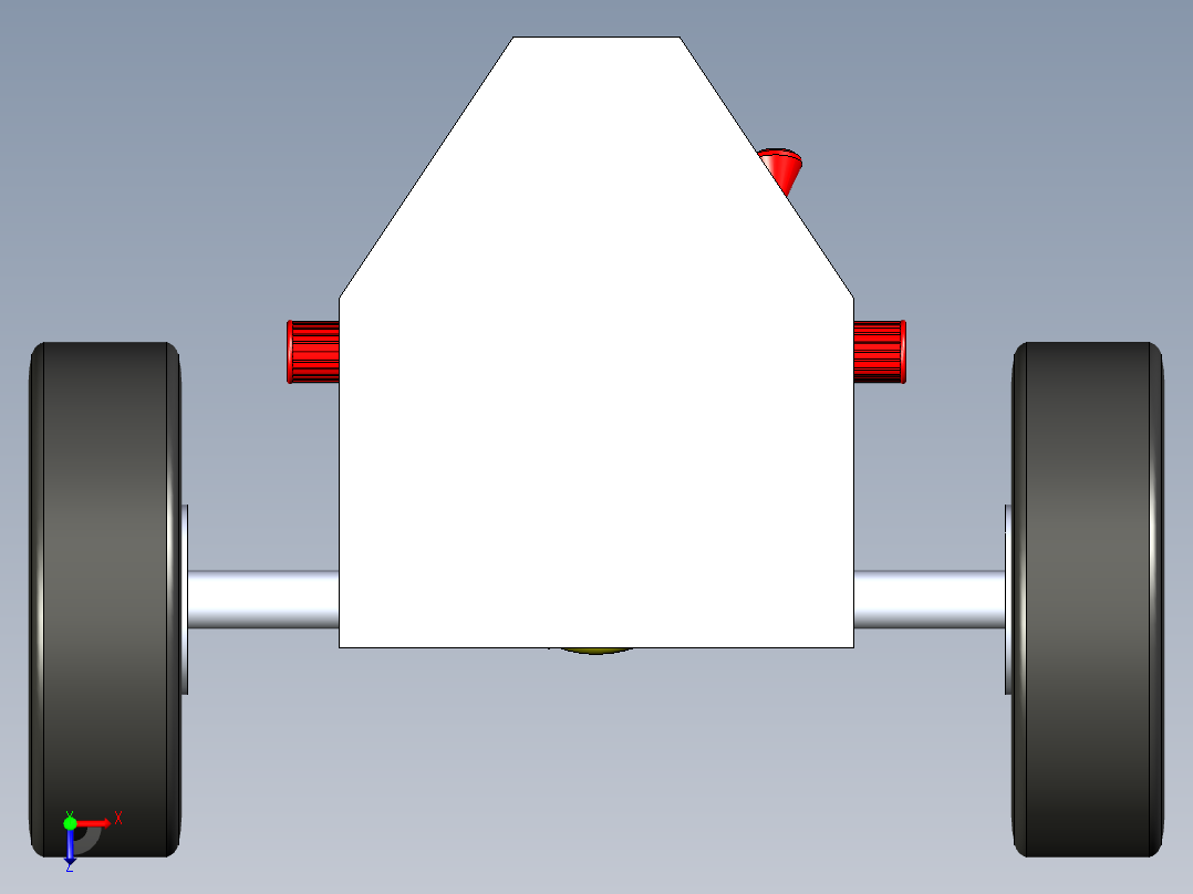 B2004498-原木劈木机俯视图