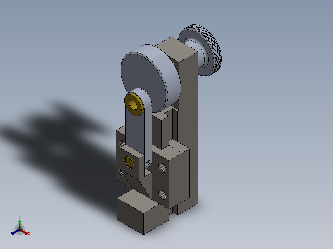 A3004603-曲柄滑块机构正等轴测图