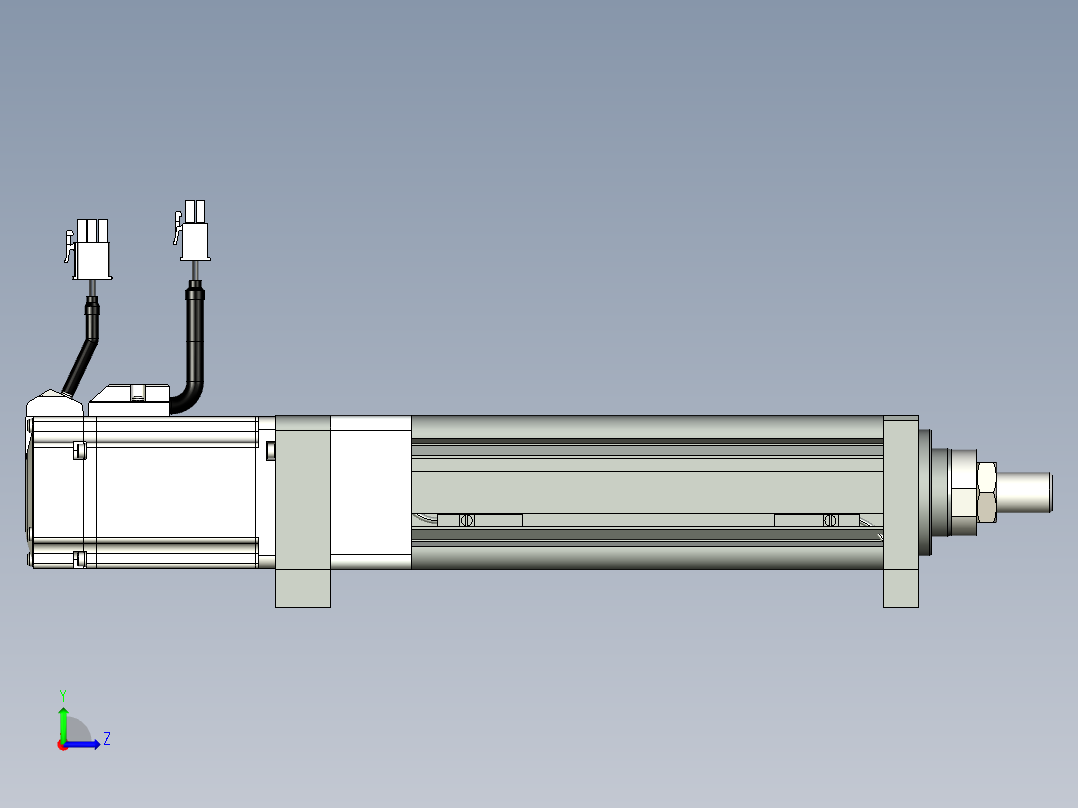 伺服电缸G-220181左视图
