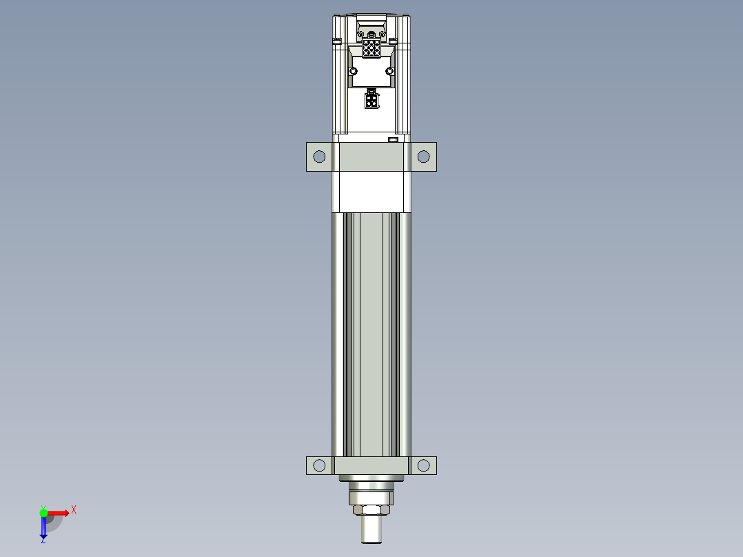 伺服电缸G-220181俯视图