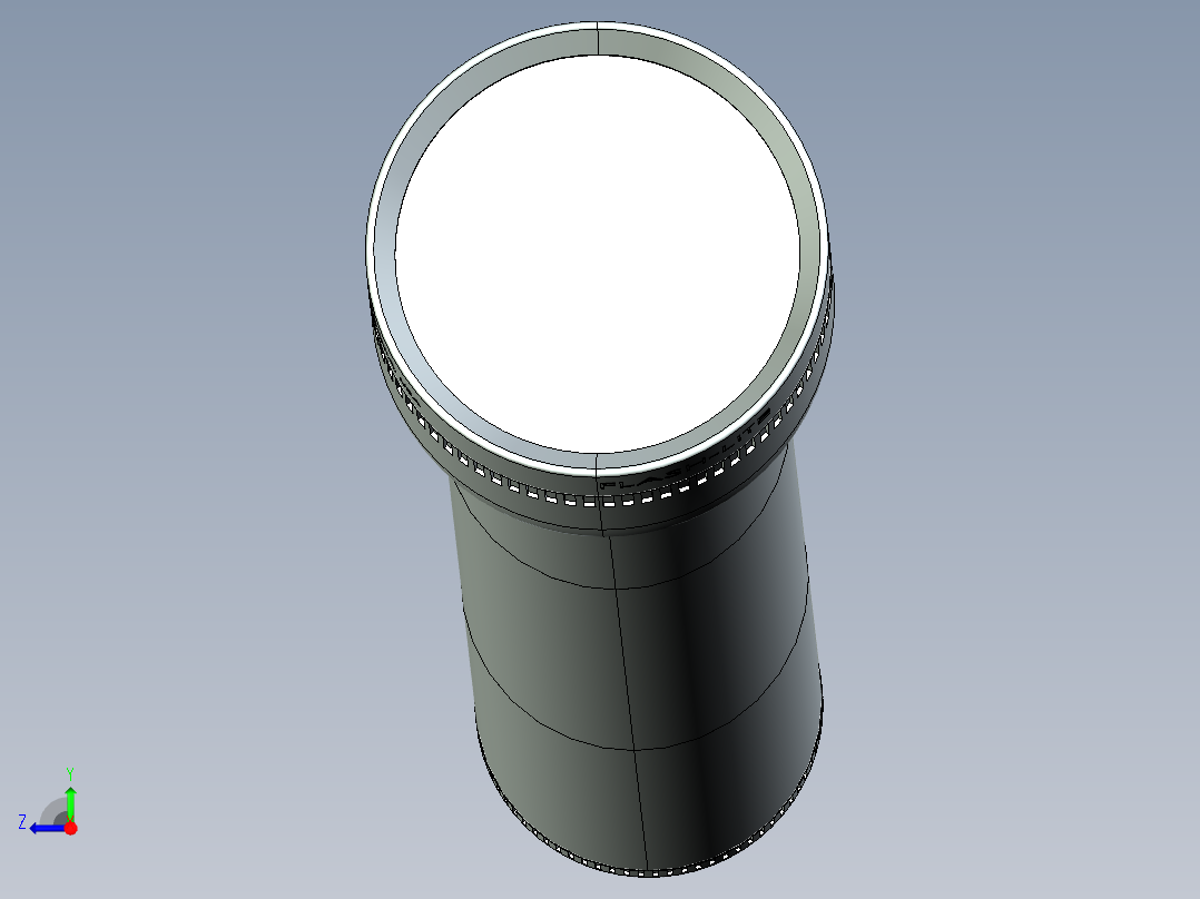 露营手杖右视图