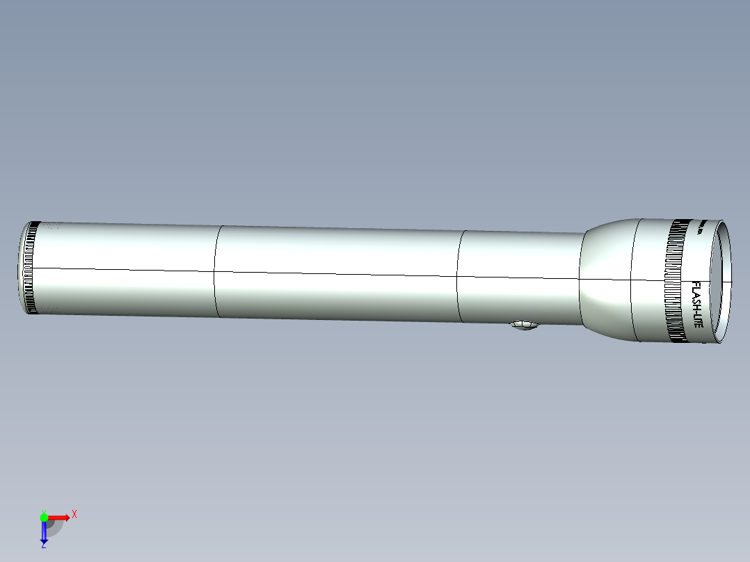 露营手杖俯视图