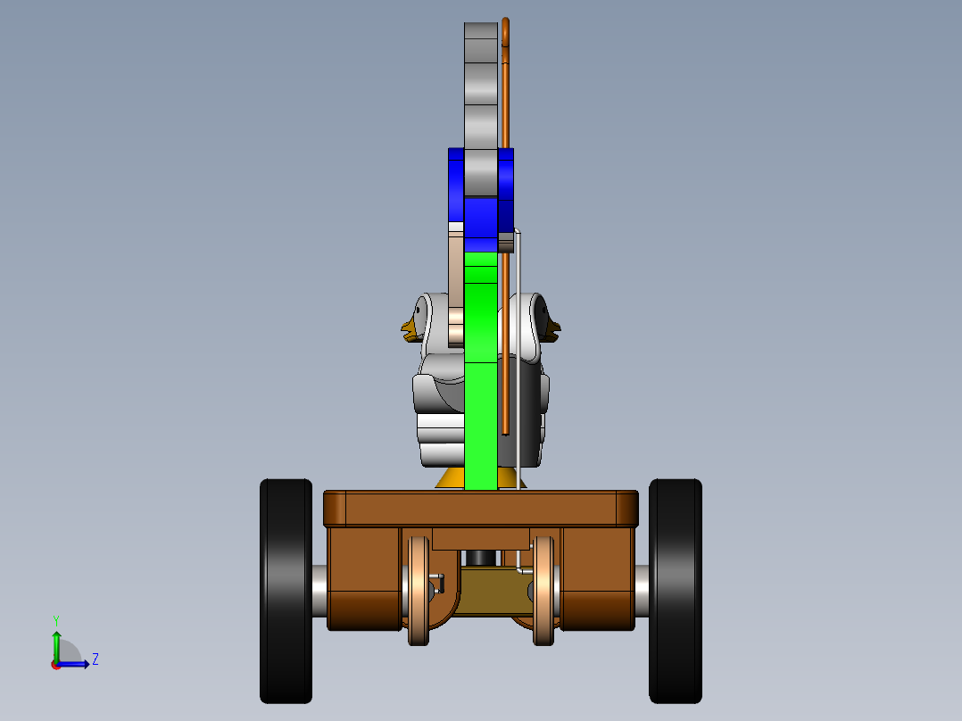赶鹅  SW18左视图