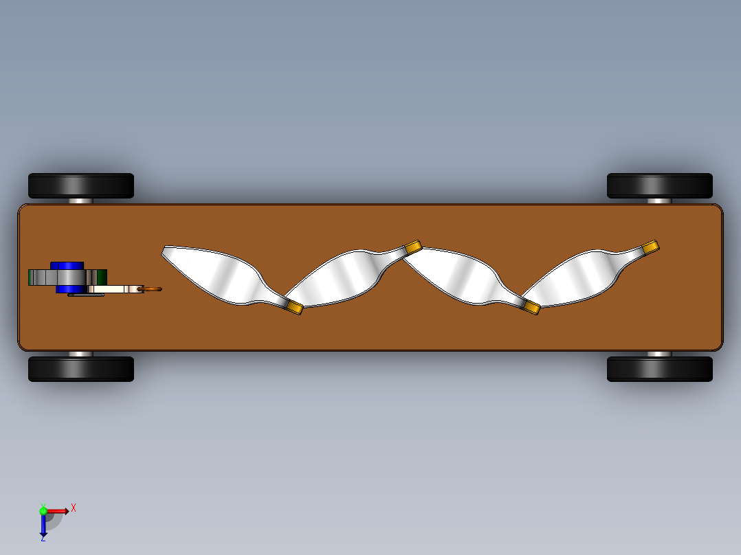 赶鹅  SW18俯视图