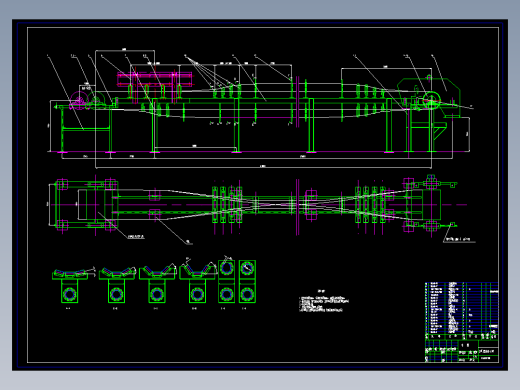 圆管带式输送机设计【含13张CAD图纸和说明书】