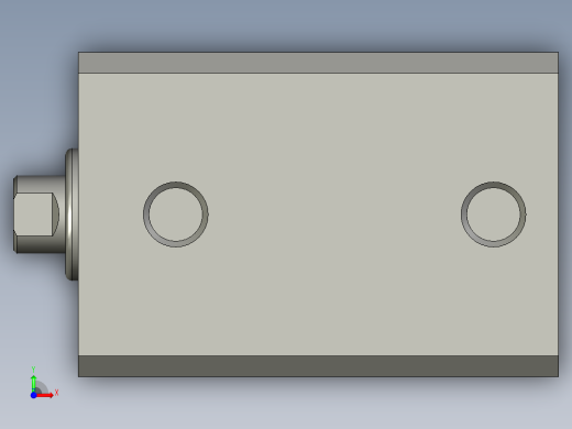 超薄气缸SDAS12x10前视缩略图