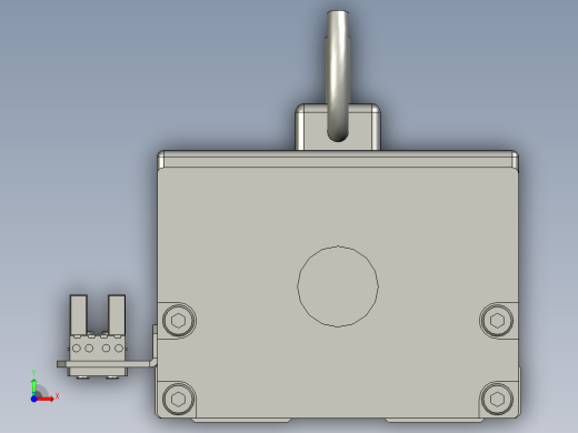 贴胶产品运动Y轴组件前视缩略图
