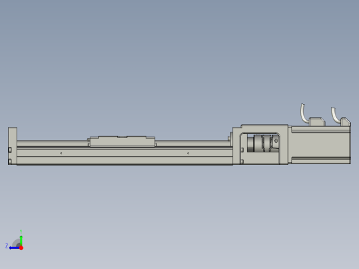 贴胶产品运动Y轴组件右视缩略图
