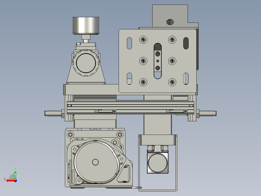 IDK80040G100A-小端盖机械手装置后视图