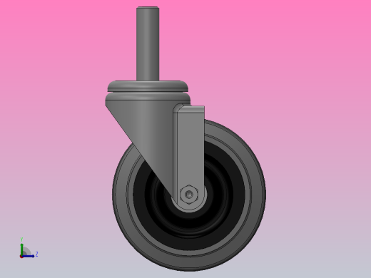 脚轮Colson-3_00514_449 COND MTG7左视缩略图